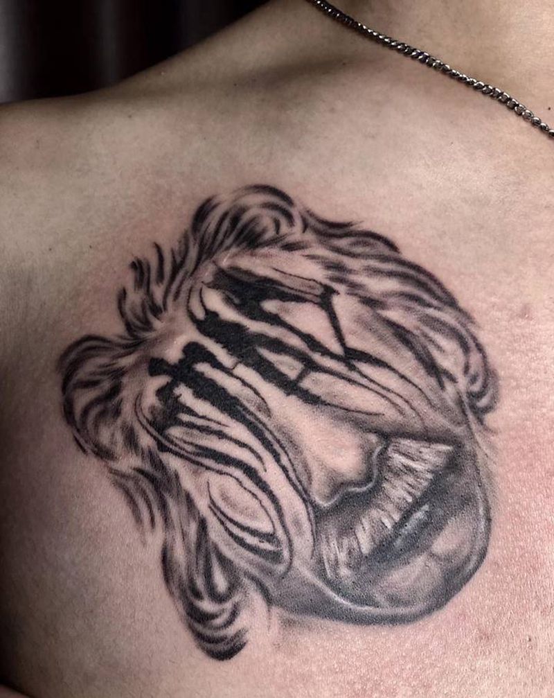 stan纹身图片_手臂胸部花体字欧美写实纹身图案