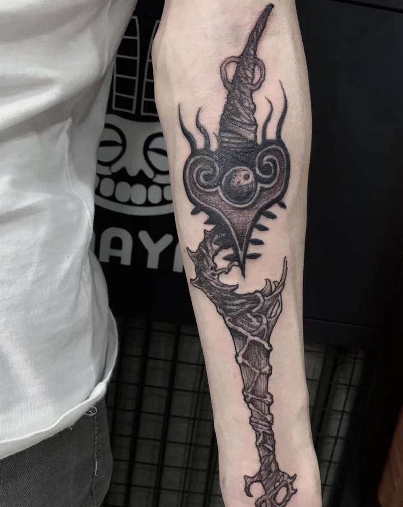 旧图修改纹身图片_手部手臂纹身图案