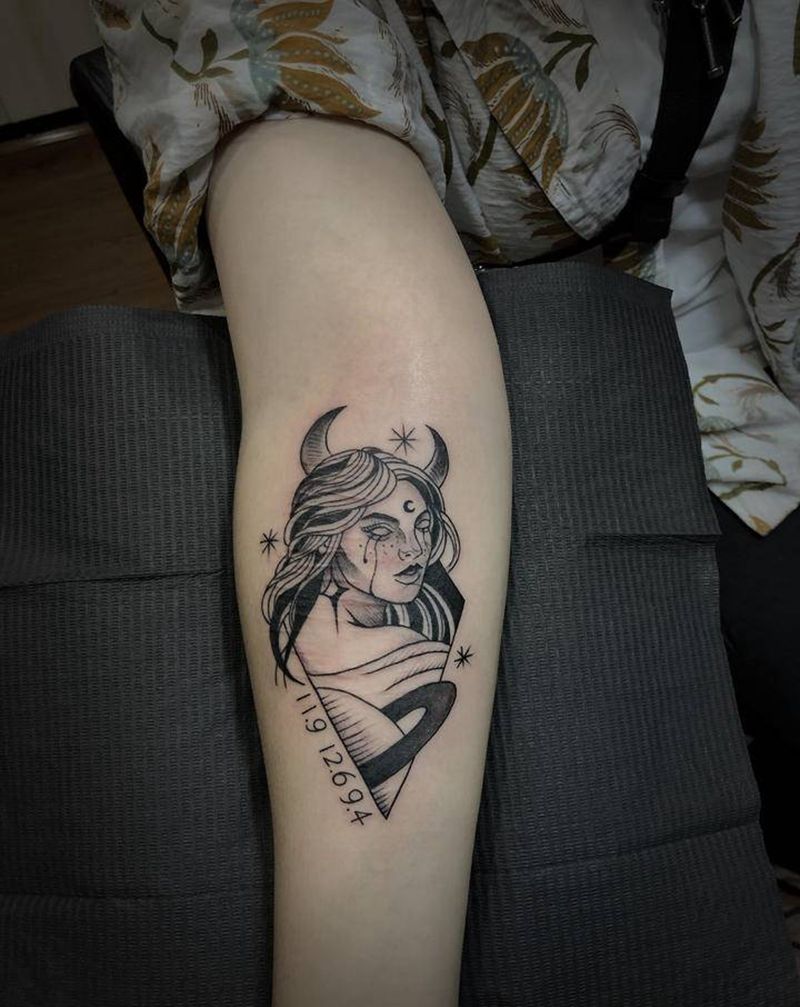 小作纹身图片_手臂新传统纹身图案