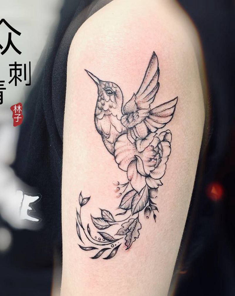 鸟纹身图片_手臂纹身图案