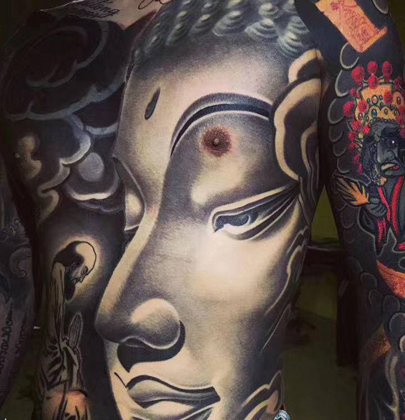 彫E刺青纹身图片_老传统纹身图案