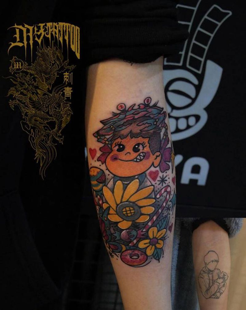 遮盖纹身图片_手臂手部纹身图案