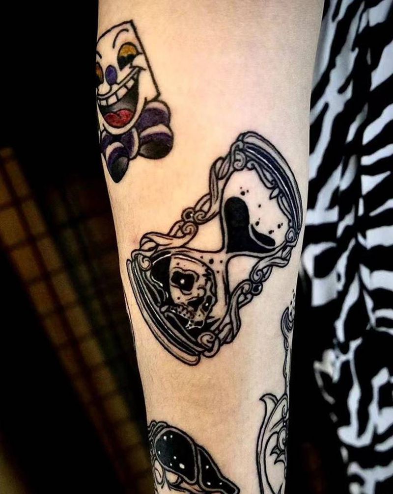 小图拼接纹身图片_手臂手部Old School纹身图案