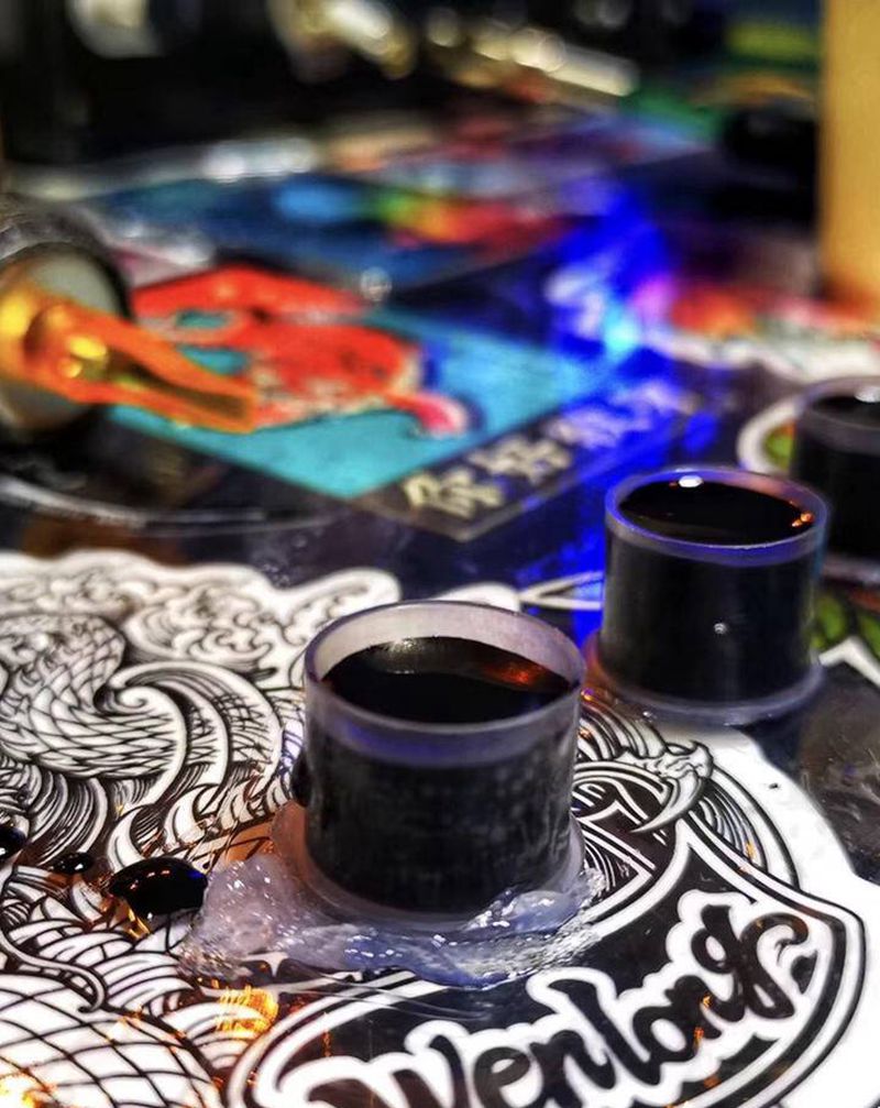 店内图纹身图片_店内环境纹身图案