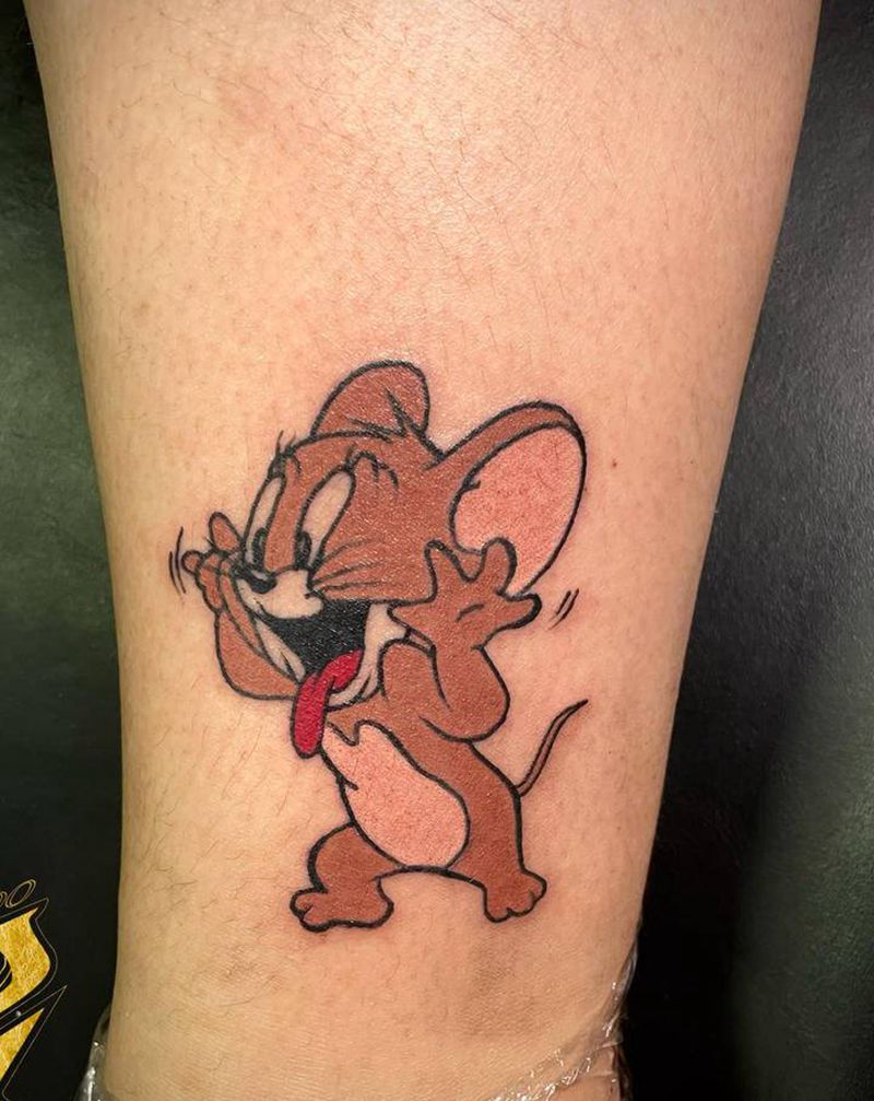 杰瑞纹身图片_脚部手部New SchoolOld School纹身图案