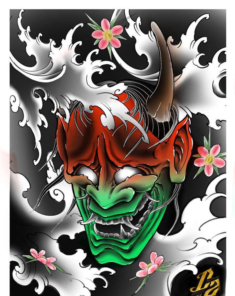 手稿纹身图片_手臂腿部老传统新传统纹身图案