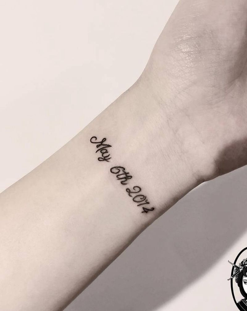 英文纹身图片_手部手臂小清新纹身图案