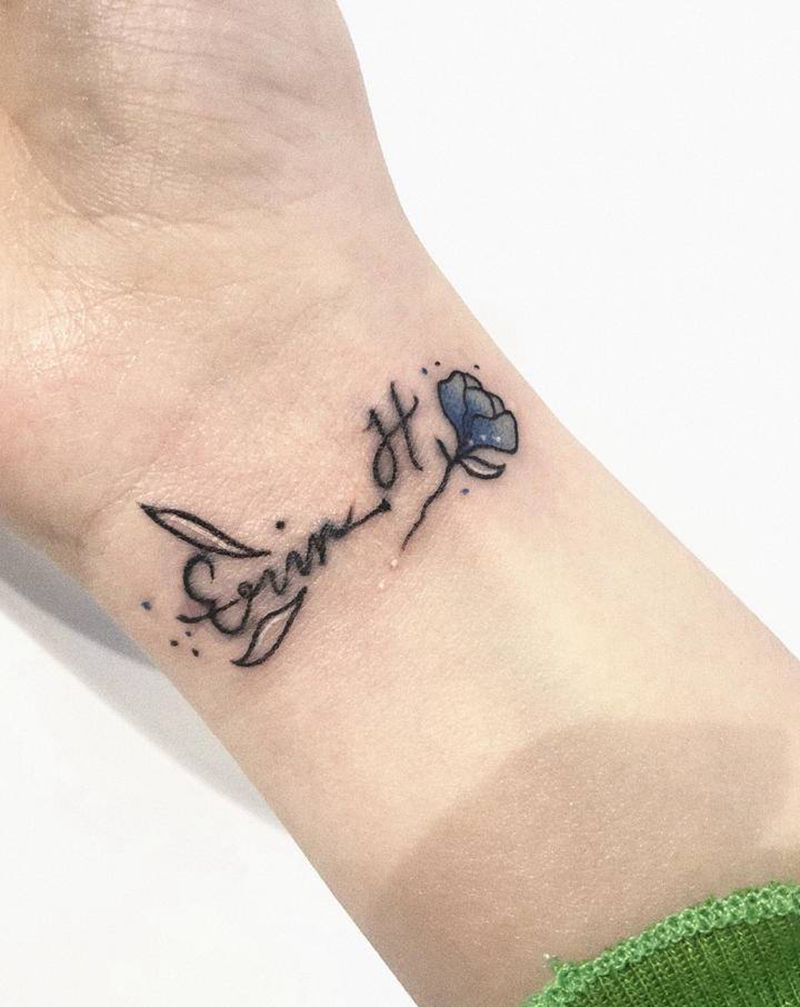 旧纹身修改纹身图片_手部手臂点刺纹身图案