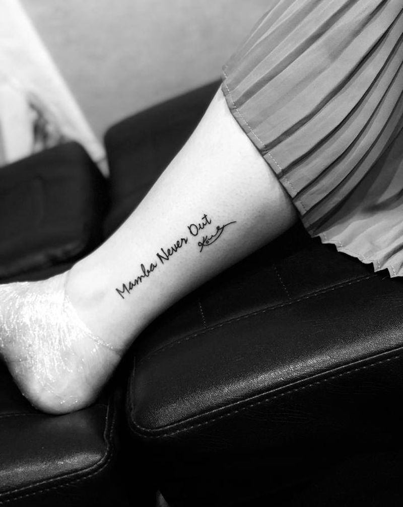 字母纹身纹身图片_脚部老传统纹身图案