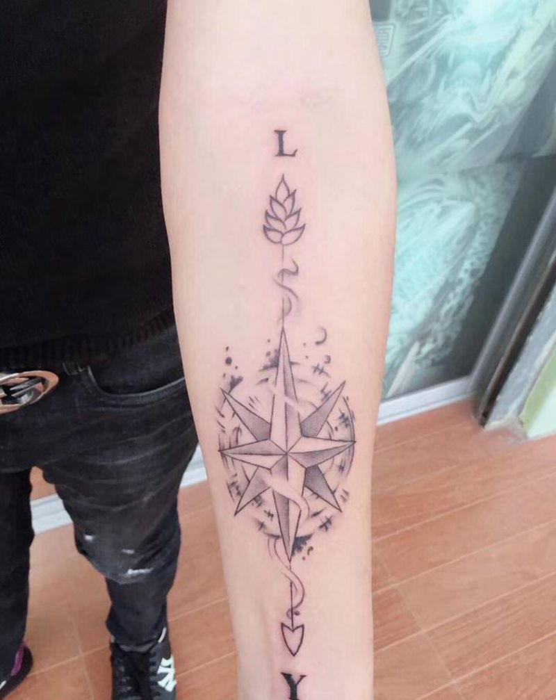 没有多拍几张纹身图片_手臂水墨纹身图案