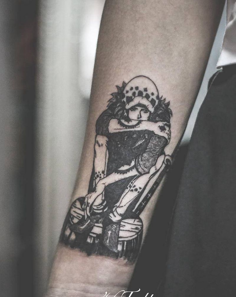 「罗•遮盖」纹身图片_手臂纹身图案