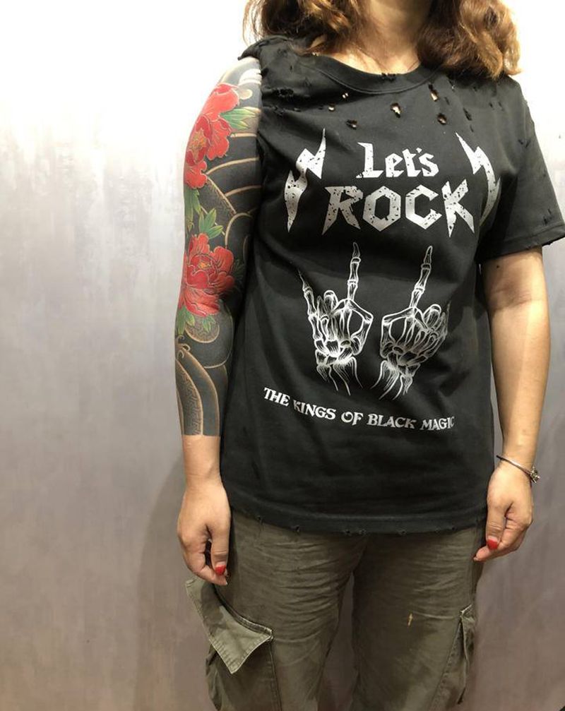 看传统风格纹身图片_手臂纹身图案