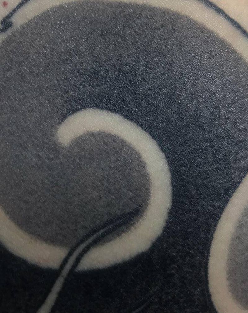 雾面纹身图片_手臂纹身图案