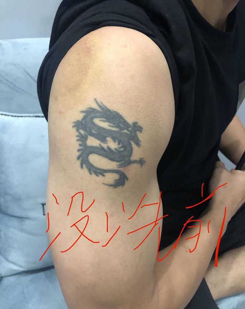 激光洗纹身纹身图片_手部图腾纹身图案