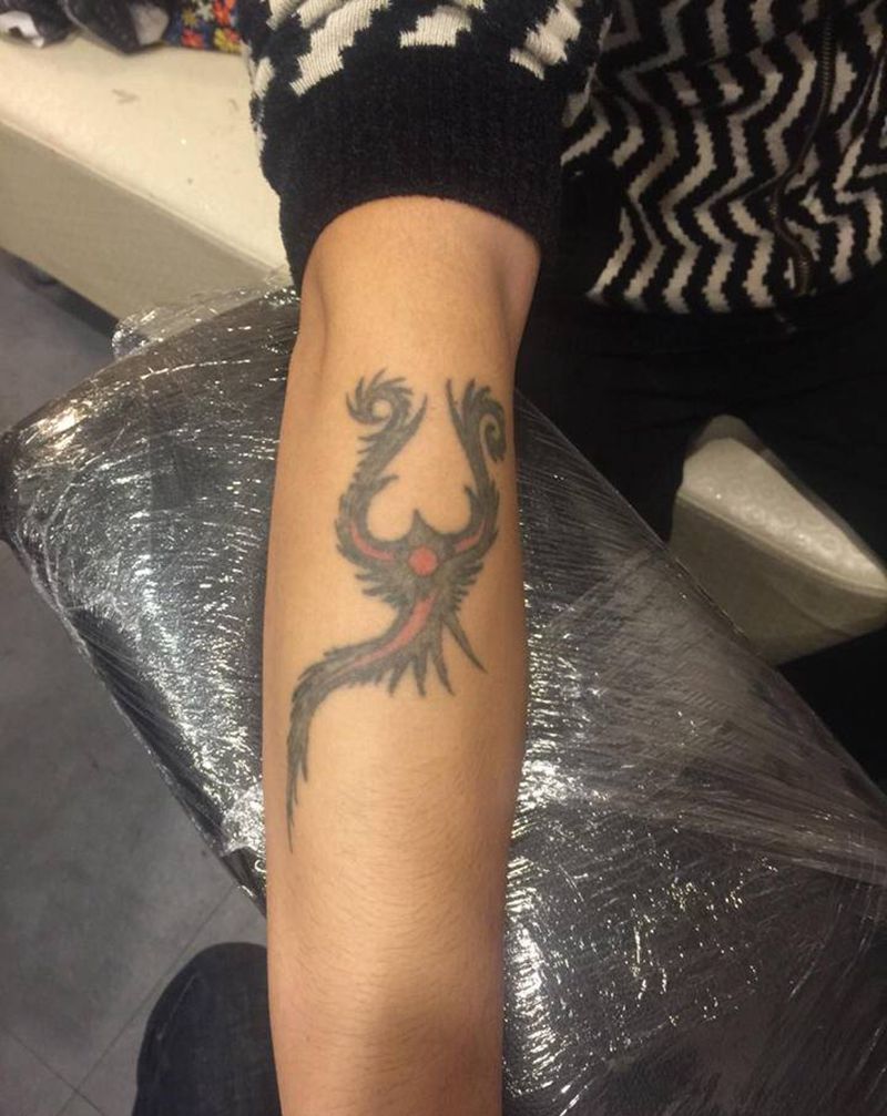 激光洗纹身纹身图片_手部图腾纹身图案