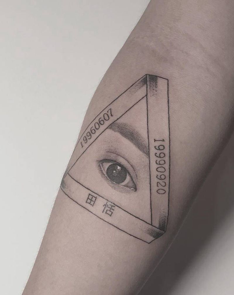 手臂作品纹身图片_手部手臂欧美写实新传统纹身图案