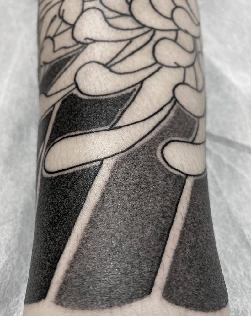 老传统花臂纹身图片_手臂手部老传统新传统纹身图案