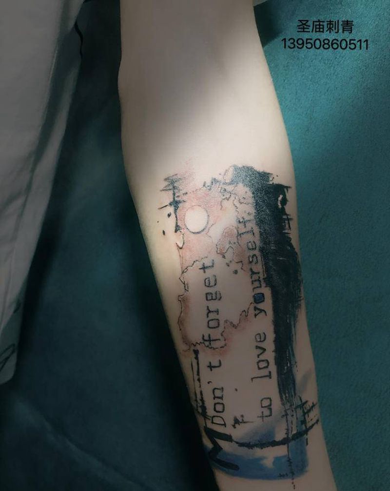 遮盖纹身图片_手臂纹身图案