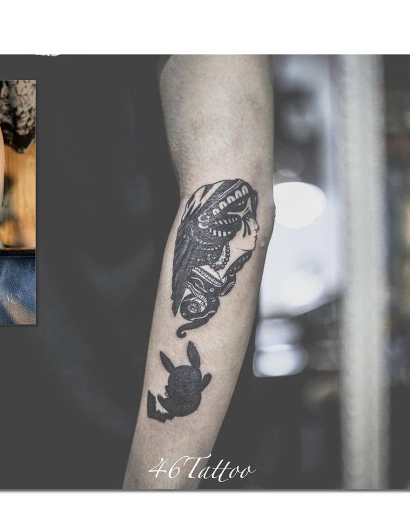 「遮蓋」纹身图片_手臂纹身图案