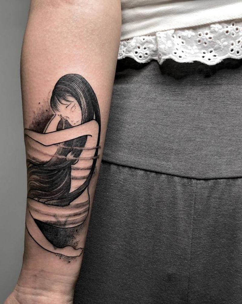 小清新纹身图片_手臂纹身图案