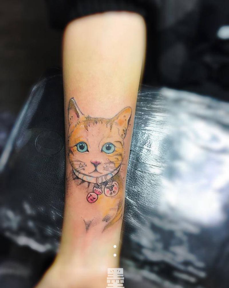 旧图修改纹身图片_手部水彩纹身图案