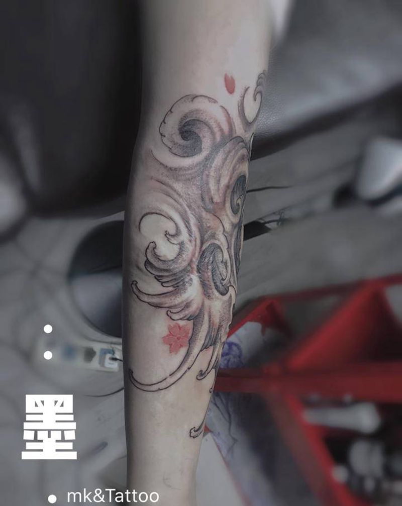 疤痕遮盖纹身图片_手部纹身图案