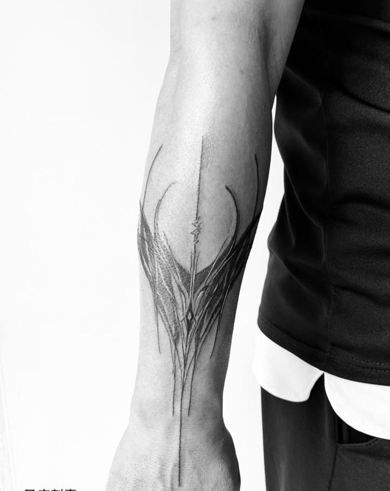 奇卡诺纹身图片_手臂手部纹身图案