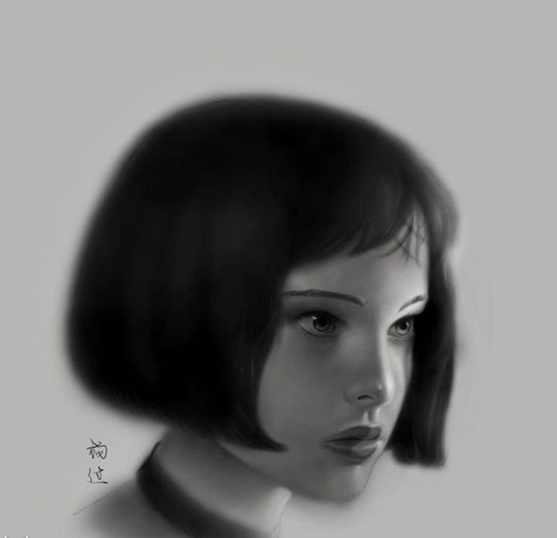 这个杀手不太冷纹身图片_手部腿部欧美写实纹身图案