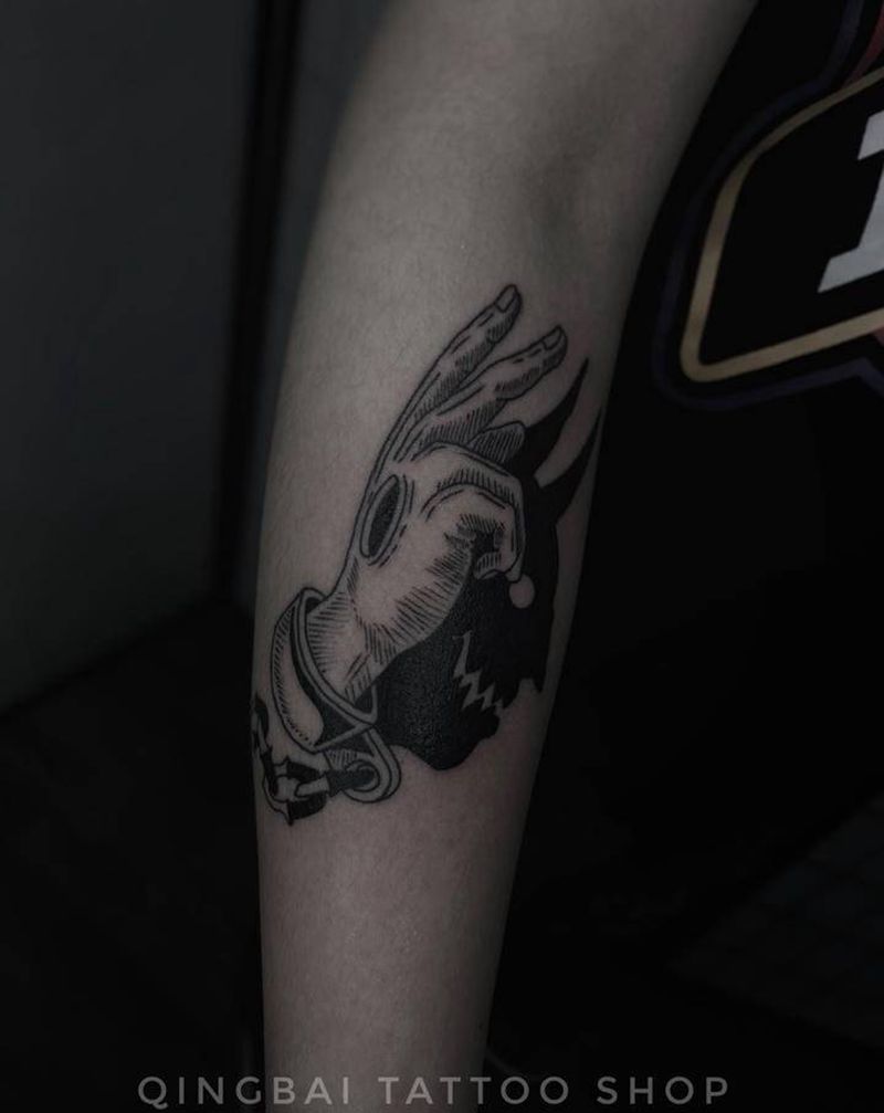 耶纹身图片_手臂纹身图案