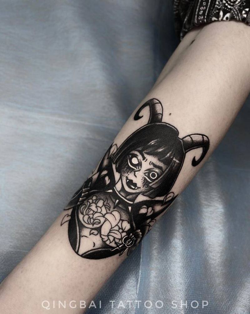 客定纹身图片_手臂Old School纹身图案