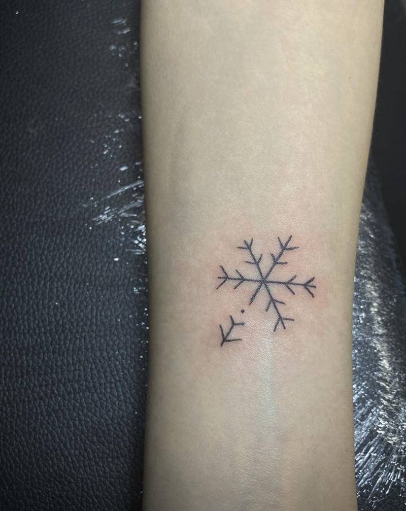 ❄️纹身图片_手臂纹身图案