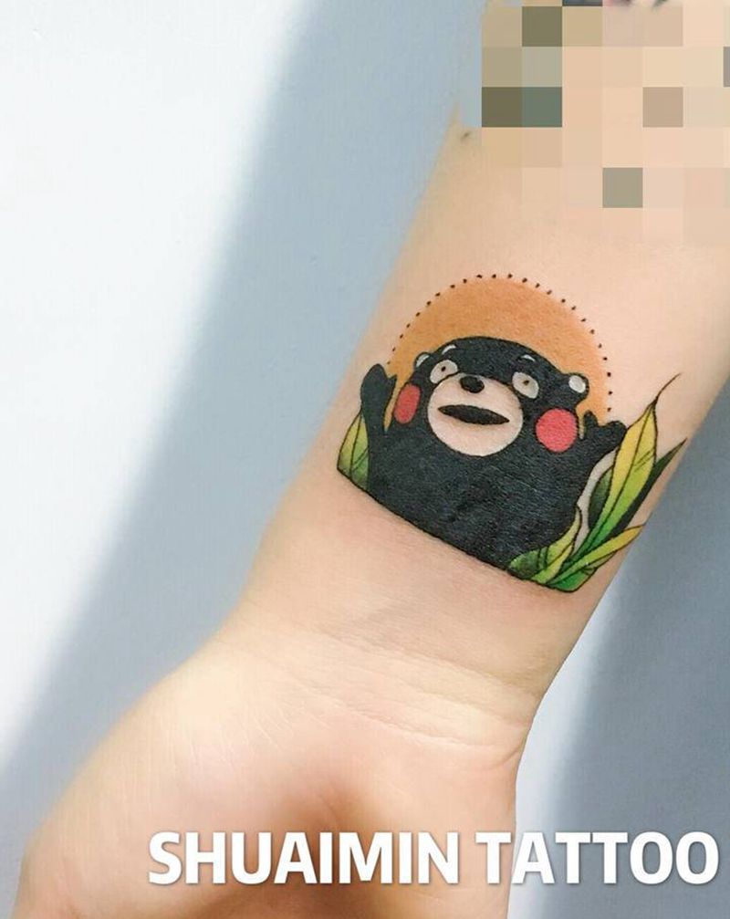 遮盖纹身图片_手部纹身图案