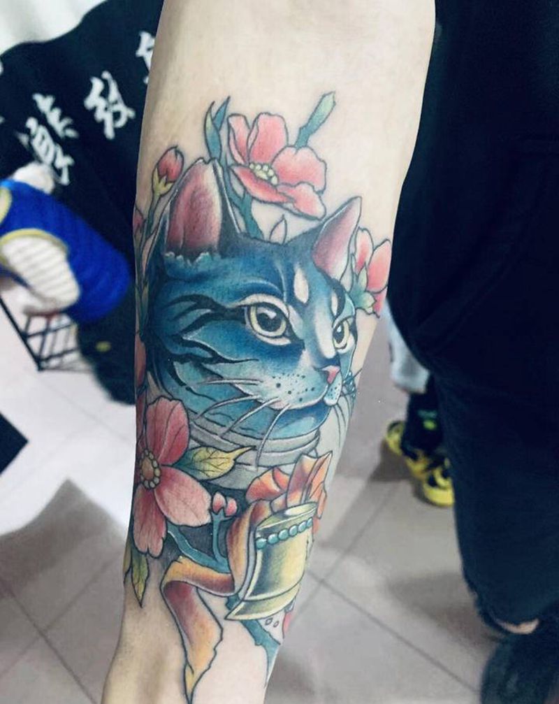 Oh Chicago纹身图片_手臂纹身图案