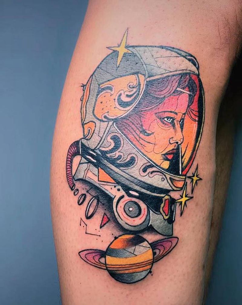 New school 卡通一组纹身图片_腿部手臂New School新传统卡通欧美彩图纹身图案