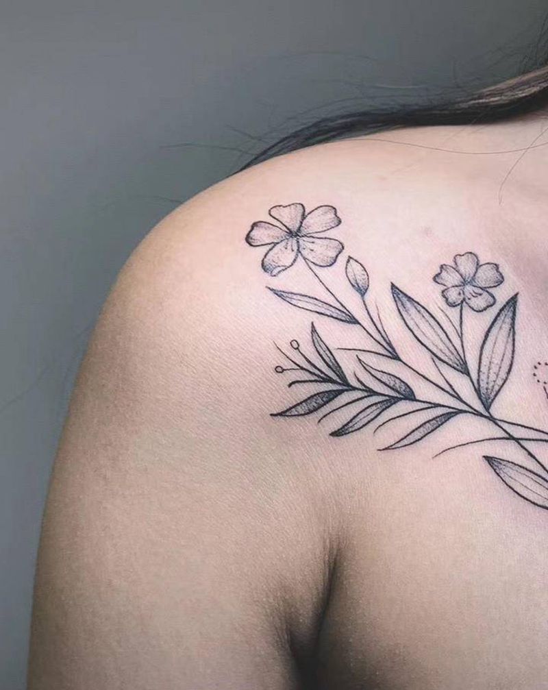 近期小图纹身图片_手臂腿部几何图腾小清新字母纹身图案