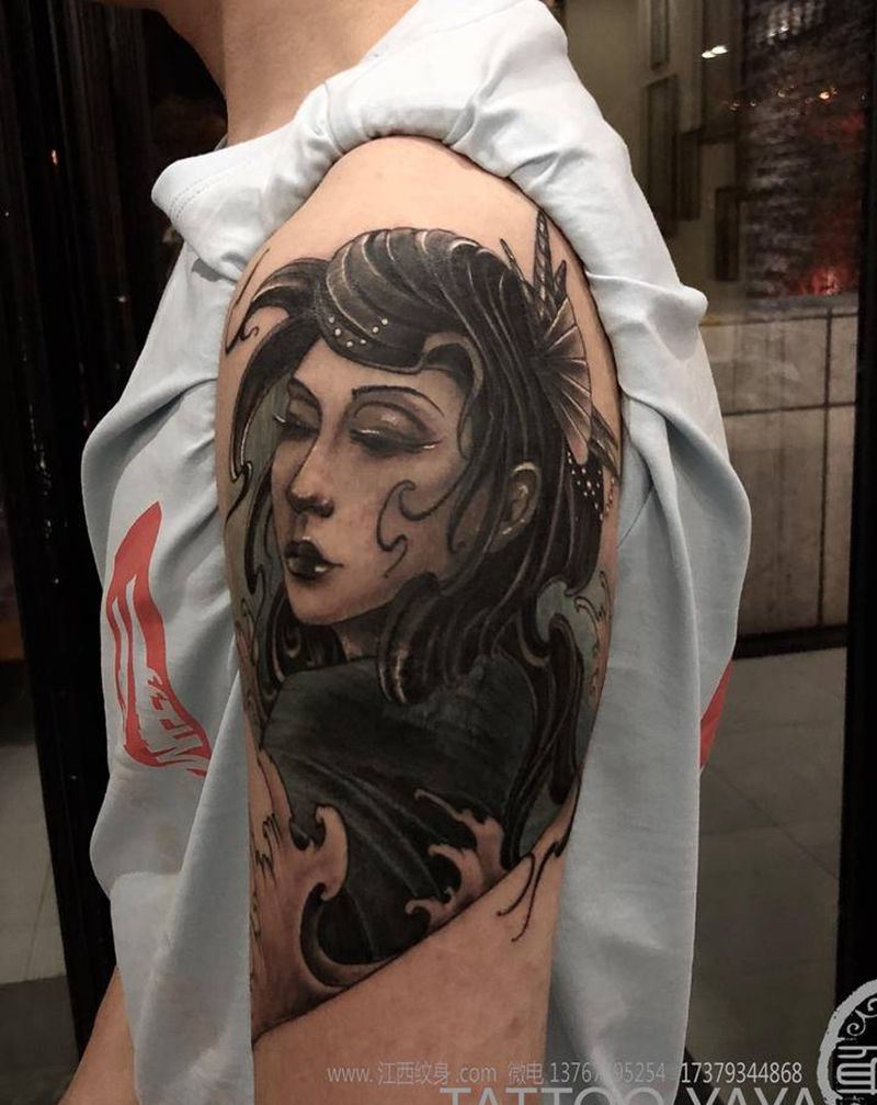 遮盖 修改by—王老师纹身图片_手臂新传统纹身图案