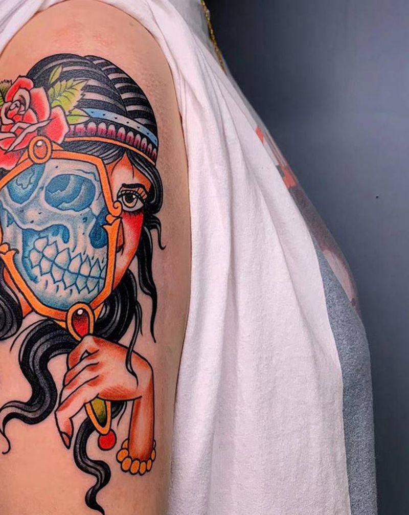 ＃ 一组old school#纹身图片_手臂腿部Old School老传统纹身图案