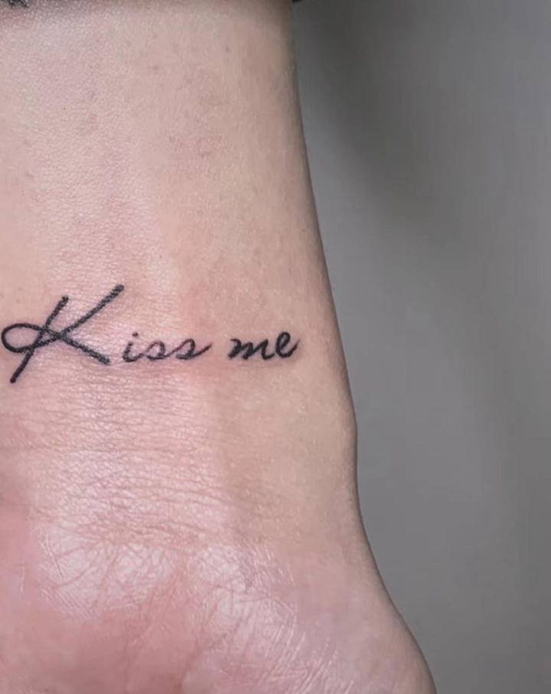 #小字母一组#纹身图片_手臂小清新纹身图案