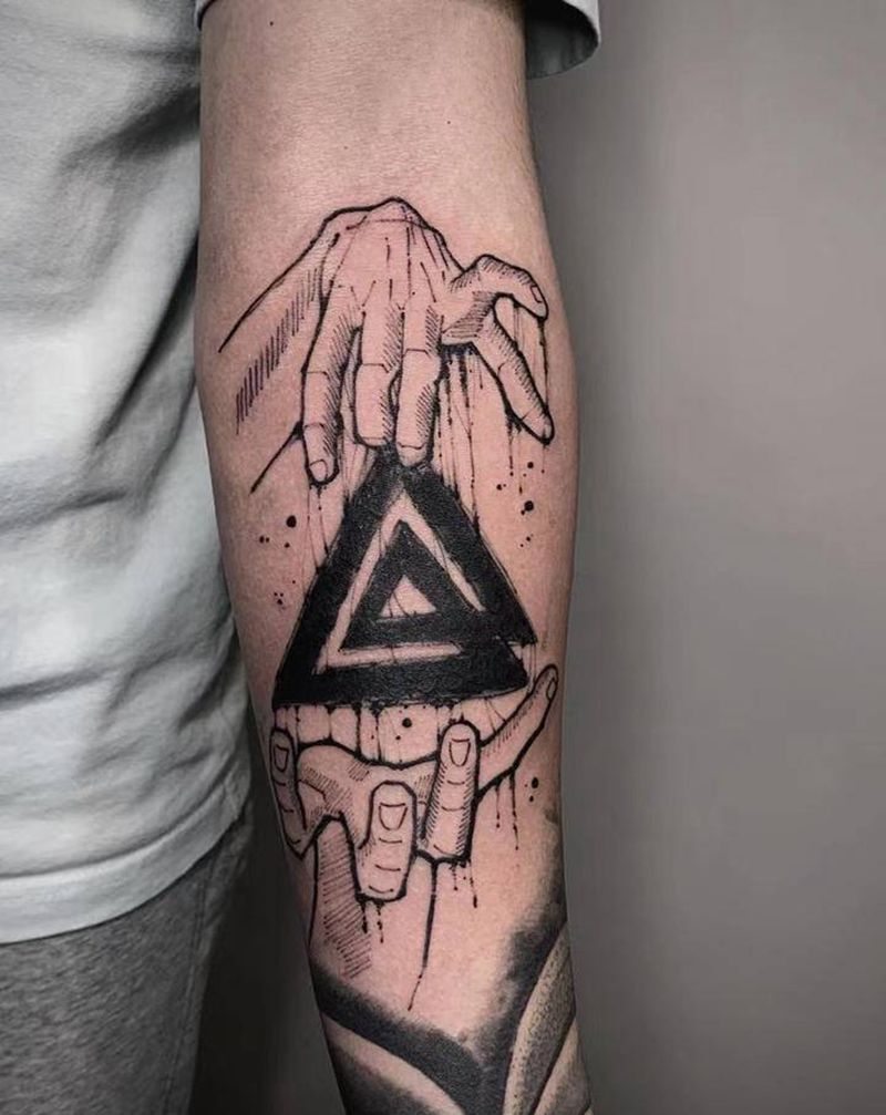 ＃遮盖＃纹身图片_手臂腿部图腾点刺遮盖纹身图案