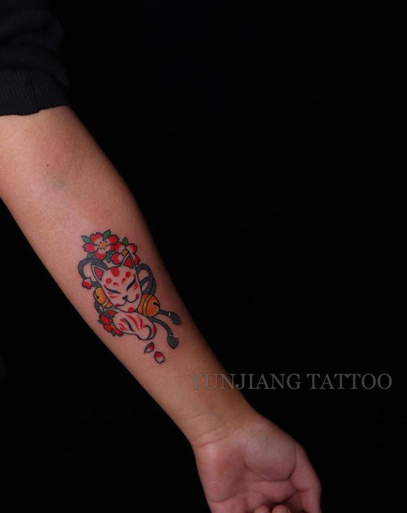 小清新纹身图片_手臂老传统纹身图案