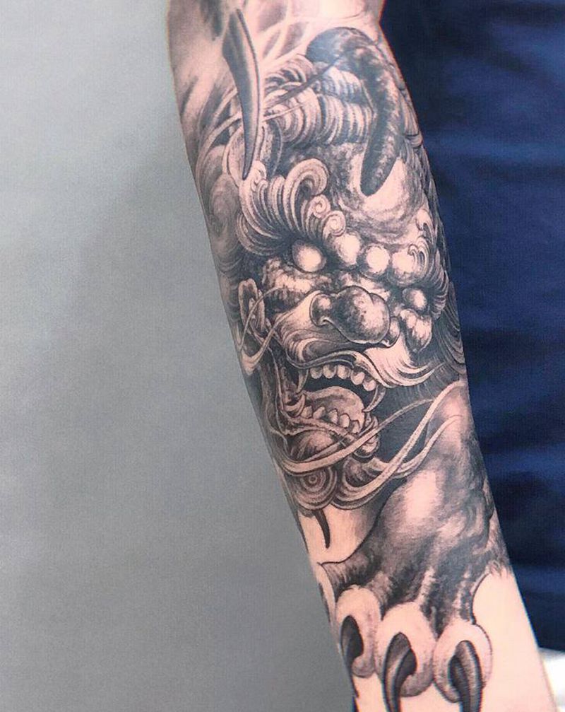 小臂部分纹身图片_手臂新传统纹身图案