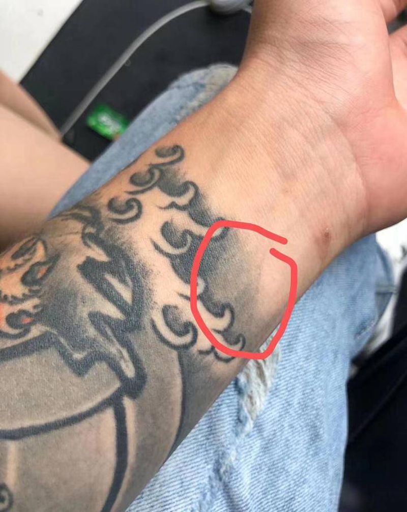 洗纹身纹身图片_新传统纹身图案