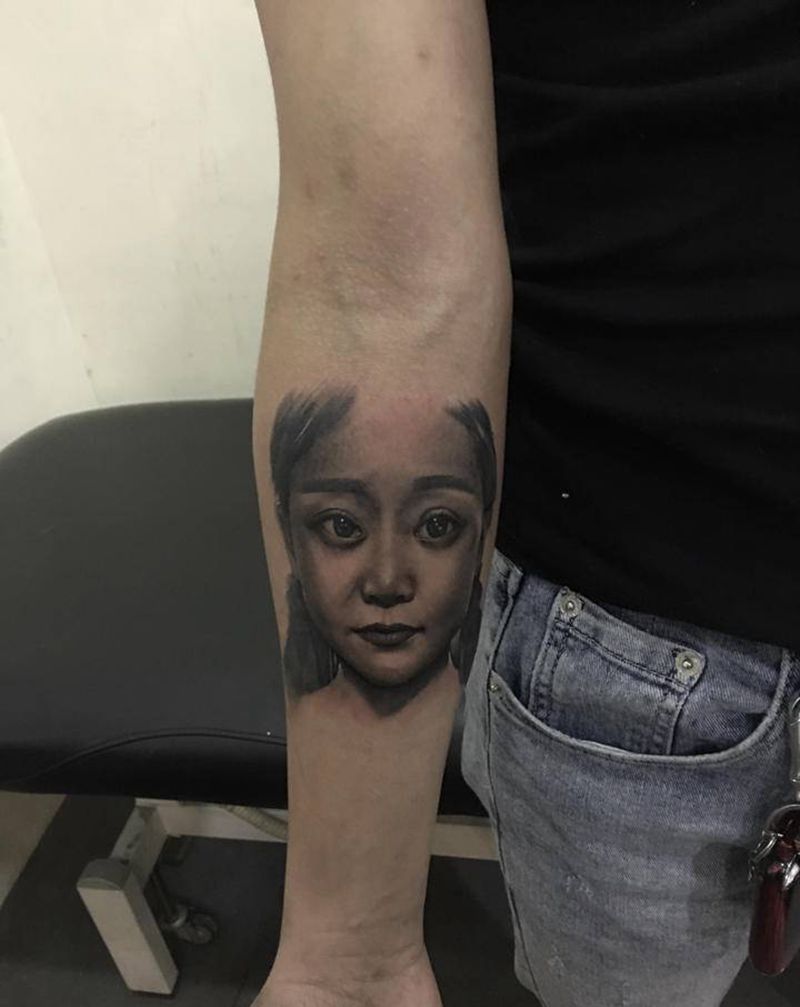 照片拷贝纹身图片_手臂纹身图案