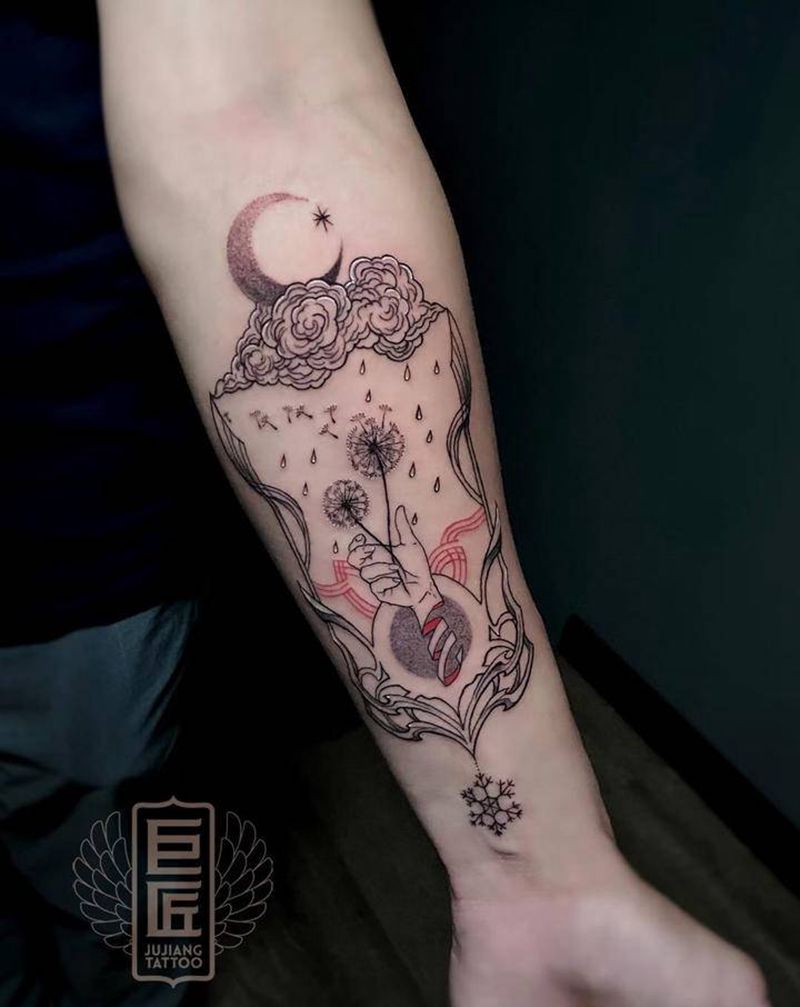 小臂私人订制纹身图片_手臂新传统New School私人定制纹身图案