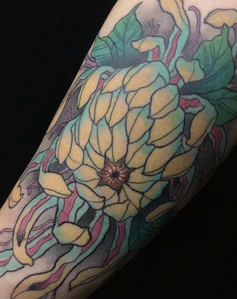 新传统纹身图片_手臂纹身图案