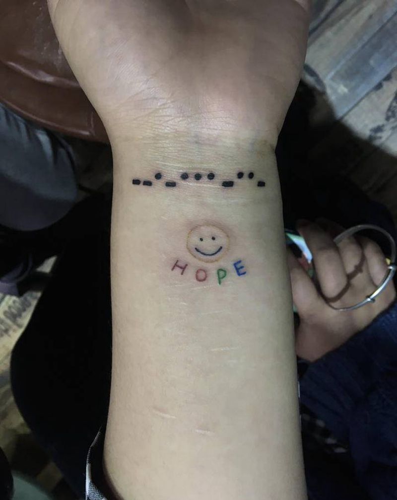 小作纹身图片_小清新纹身图案