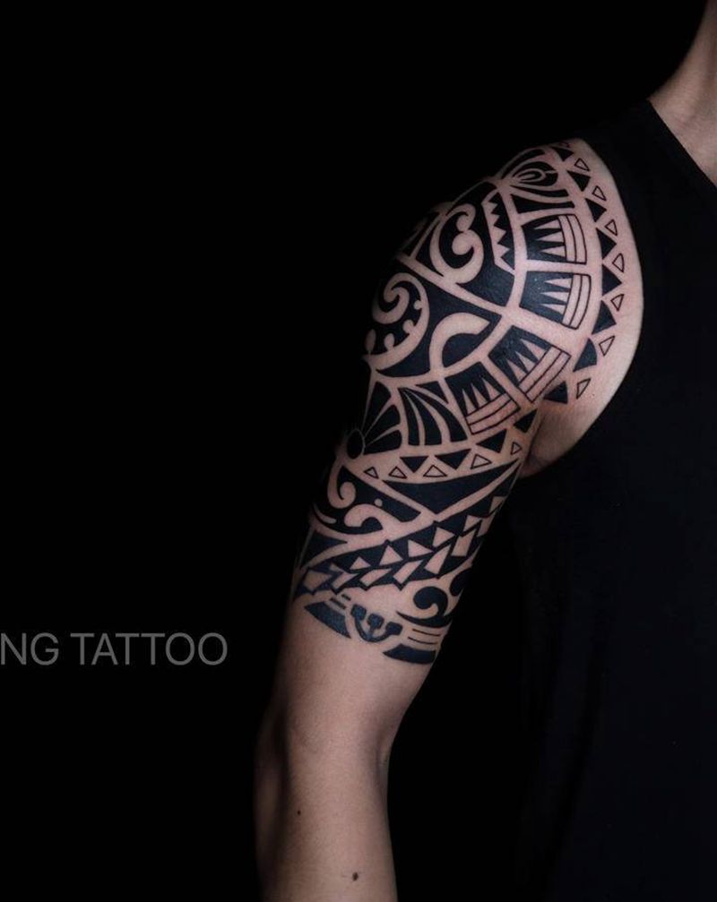 图腾纹身图片_手臂图腾纹身图案