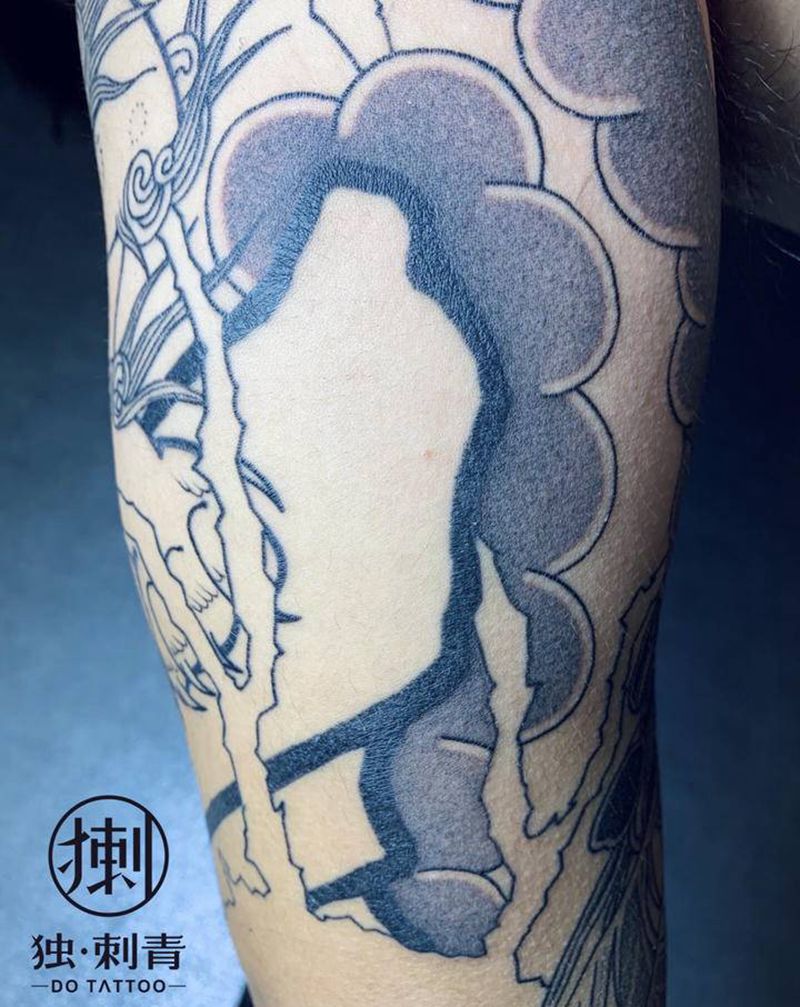 七分袖纹身图片_手臂老传统纹身图案