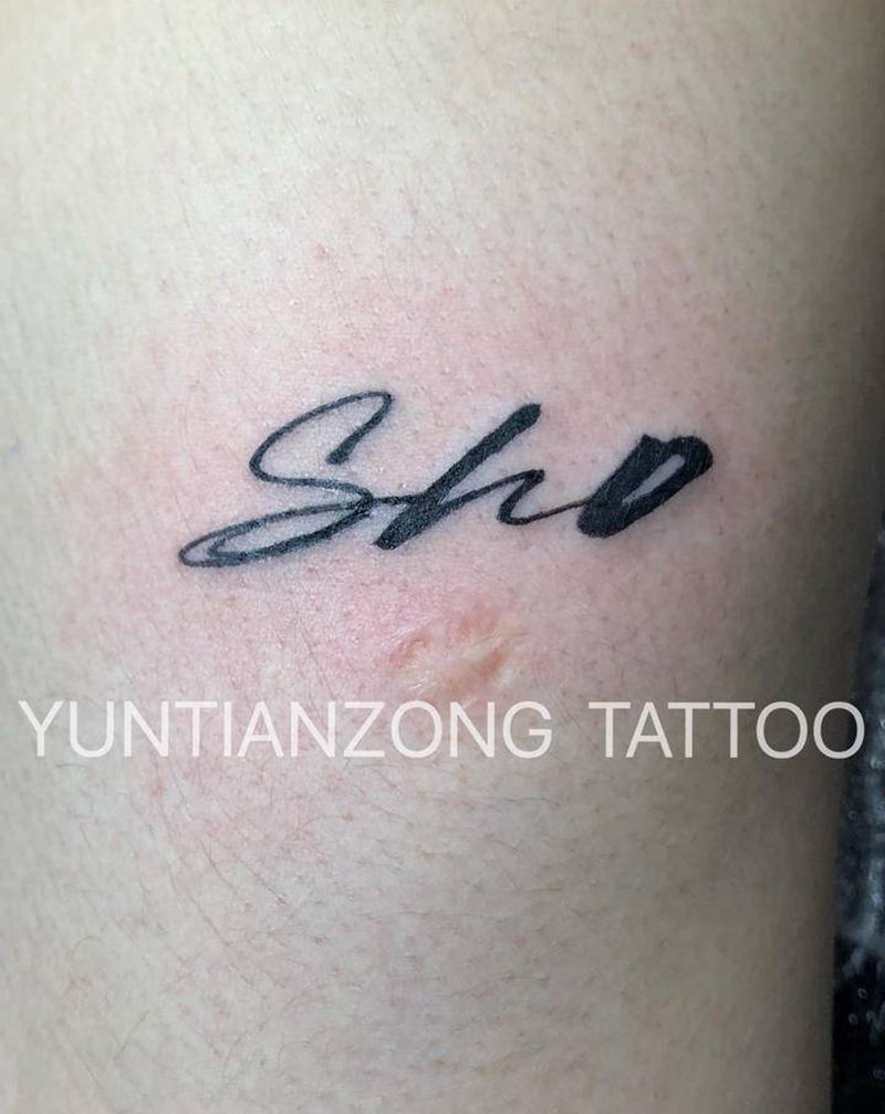 sho纹身图片_手臂纹身图案