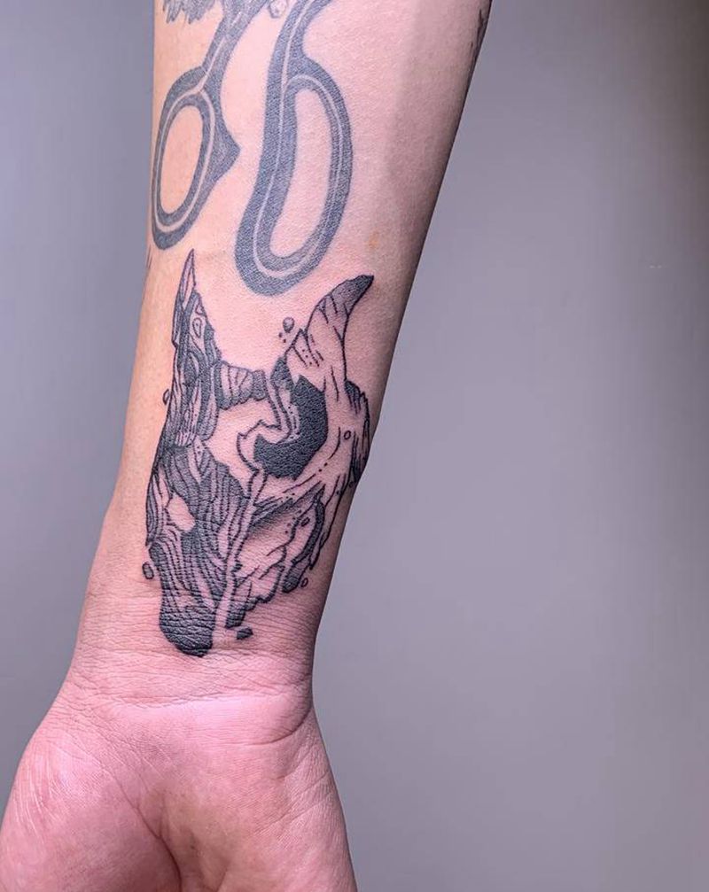 永猎双子-千珏✨纹身图片_手部纹身图案